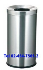 AM-36:ถังสแตนเลสฝารู
Stainless steel dustbin -AA34